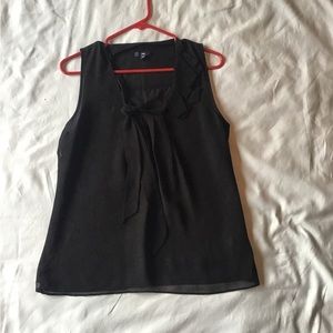 Women’s Gap Sheer Black Blouse
